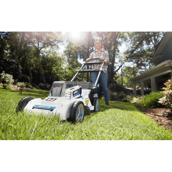 40-Volt Cordless Brushless 20-inch Push Mower Kit, 5.0Ah Lithium-Ion Battery