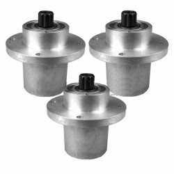 Set Of 3 Lawn Mower Spindle Assembly Replaces Hustler Excel 783506