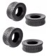 4pcs 16x6.5-8 16x6.50-8 Tire 18x6.50x8 Lawn Mower ATV Turf Mower wagon Tractor