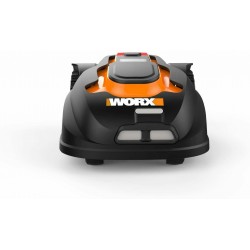 WORX WG794 Landroid Pre-Programmed Robotic Lawn Mower with Rain Sensor and Safet