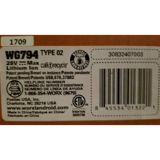 WORX WG794 Landroid Pre-Programmed Robotic Lawn Mower with Rain Sensor and Safet