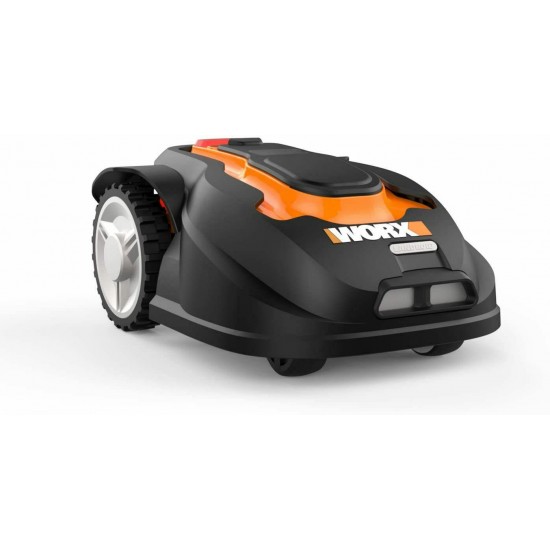 WORX WG794 Landroid Pre-Programmed Robotic Lawn Mower with Rain Sensor and Safet