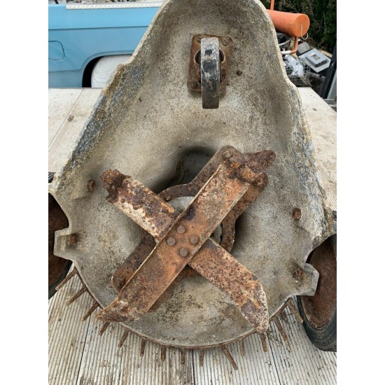 VINTAGE RUMSEY ELECTRIC LAWN MOWER - WORKING