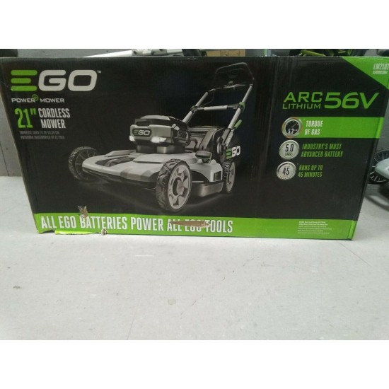 Ego 21 in. Mower and Weed Eater 56V Combo / 5AH Battery & Charger Combo / CLEAN