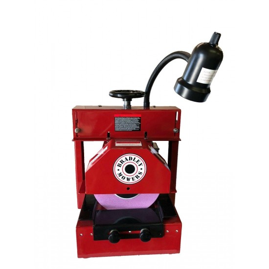 S100 Bradley Professional Lawnmower Blade Sharpener Grinder Bundle Kit