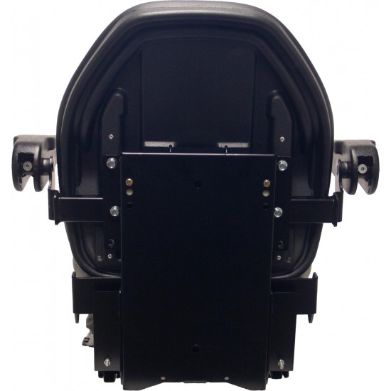 Zero Turn Turf Lawn Mower Seat w/ Armrests & Suspension John Deere Hustler Ect.