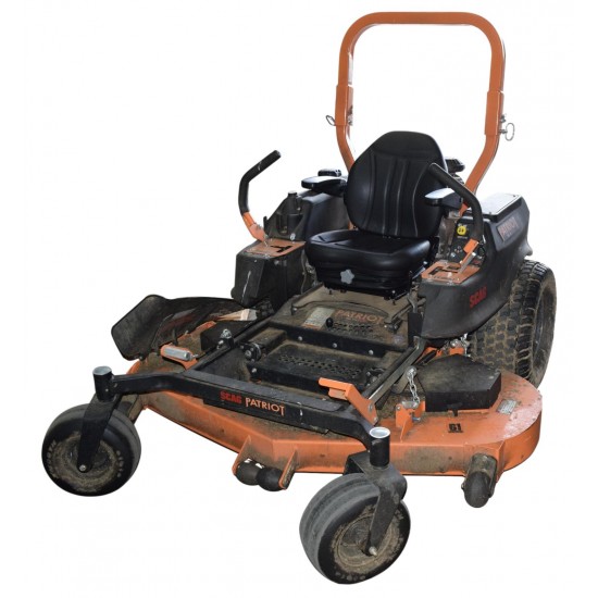 Zero Turn Turf Lawn Mower Seat w/ Armrests & Suspension John Deere Hustler Ect.