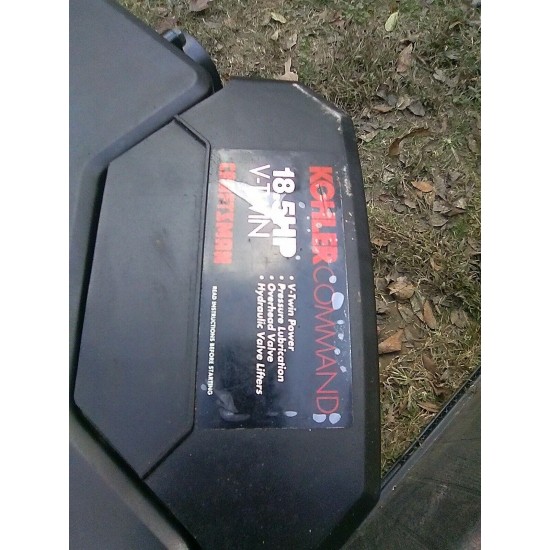 科勒割草机的引擎 - - - - 18.5 hp