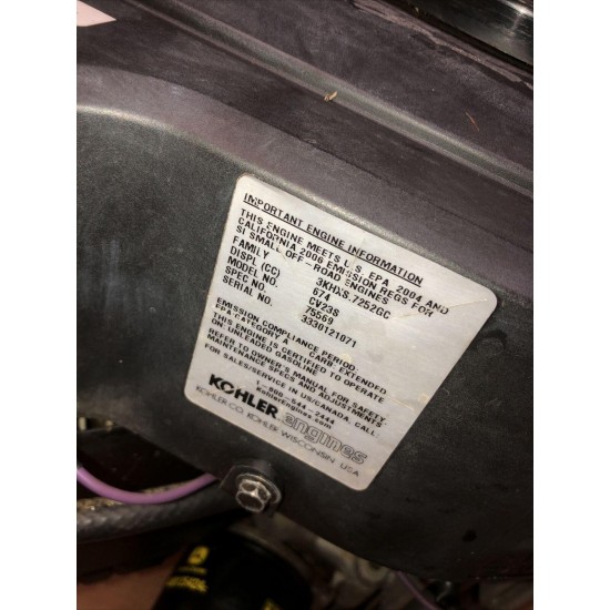 John Deere L130 Scotts 2348 Lawn Mower 23HP Kohler CV23S Twin Cylinder Engine!