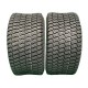 2Pcs 2PK 20x12-10 Lawn Mower Turf Tires 4 PLY Garden Tires  20x12.00-10 P332 US