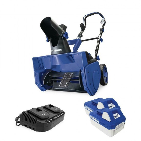 Cordless Electric Snow Blower Kit 18 in. 48-Volt iON Single-Stage with Headlight