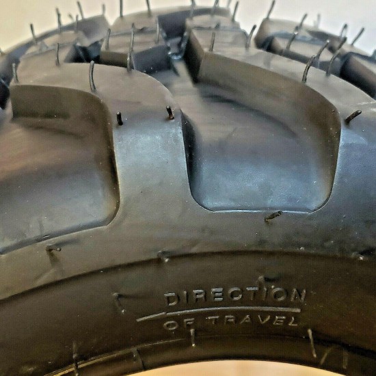 2) 20x8.00-10 20/800-10 Compact Garden Tractor Riding Lawn Mower R-4 lug TIRES