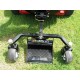 BLACK Pro Sulky, Flat Free tires, (PS2003)  swivel wheel mower sulky