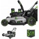 EGO LM2142SP Poly Deck Dual-Port Self Propelled Lawn Mower with (2) 5.0Ah Batter