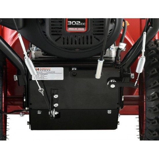 30 in。 302 CC 两个-stage 电机、反冲启动燃气除雪机/雪投掷器全新