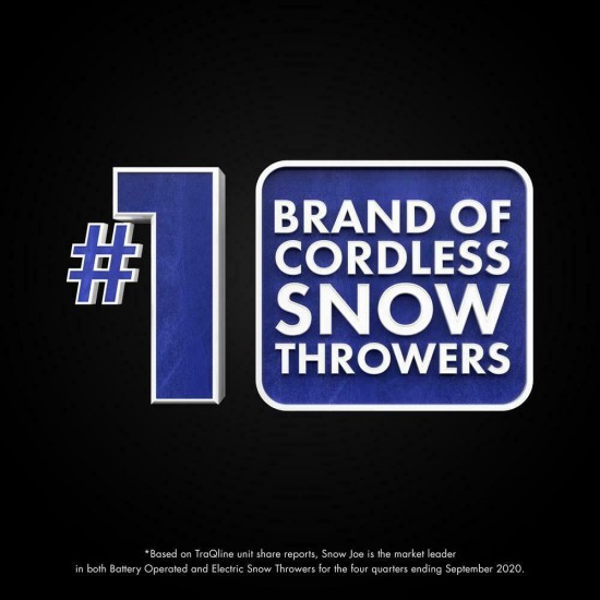 Electric Snow Blower Kit 15 in. 48-Volt with 2 x 4.0 Ah Batteries and Charger