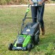 Greenworks 19-Inch 40V Brushless Cordless Lawn Mower, 4.0 AH & 2.0 AH Batteries