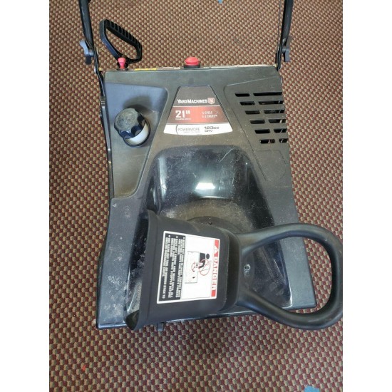 Yard Machines 123cc OHV 4-Cycle Gas Powered 21-Inch Single-Stage Snow Thrower