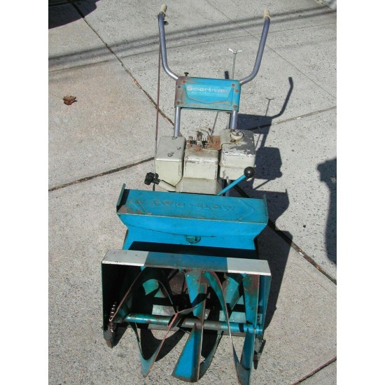 老式 1960's 智能方式电源雪卸妆/鼓风机 Trams Mfg。 Co。 芝加哥伊利诺伊州。
