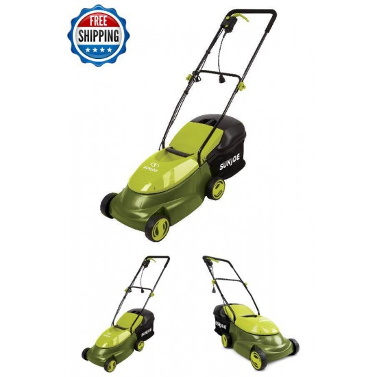 Electric Lawn Mower Push Walk Behind Grass Yard Home Garden Cutting Equipment