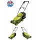 Electric Lawn Mower Push Walk Behind Grass Yard Home Garden Cutting Equipment