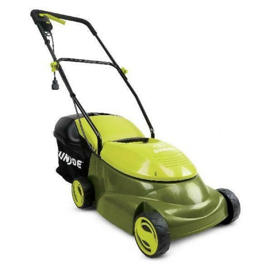 Electric Lawn Mower Push Walk Behind Grass Yard Home Garden Cutting Equipment