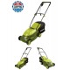 Electric Lawn Mower Push Walk Behind Grass Yard Home Garden Cutting Equipment