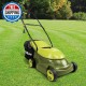 Electric Lawn Mower Push Walk Behind Grass Yard Home Garden Cutting Equipment