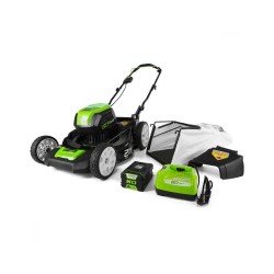 Greenworks PRO 21-Inch 80V Cordless Lawn Mower, 4.0 AH Battery Incl. GLM801602