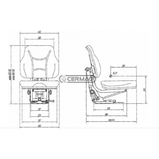 Seat Mower Lawn Mower With Belts Fixed Approved