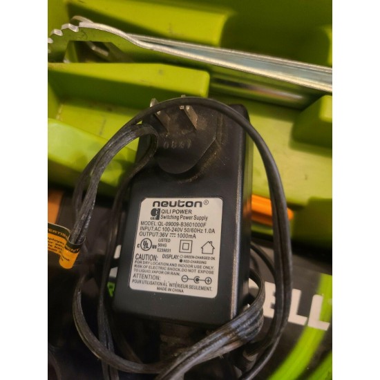 DR NEUTON CORDLESS CE 6.3 LAWN MOWER with BATTERIES & CHARGER 36V