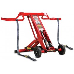 Lawn Mower Lift 500 Lb. Riding Maintenance Jack Folding Universal ZTR Wheel Pads