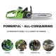 14”  Brushless cordless Chain Saw 4.0AH With 40V Max Lithium-Ion Battery