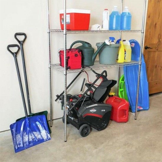 Briggs & Stratton 127cc 气体单级雪投掷器鼓风机 ， 18 英寸 (打开盒子)