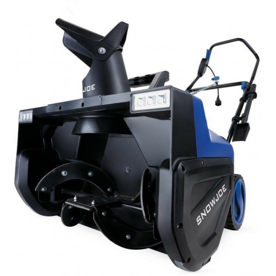 22 in. Electric Cord Single-Stage Snow Blower Equipment 15 Amp Dual LED Lights