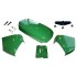 Hood/Fuel Door Kit/Catch/Cowl LH/RH & Cowl Cover fits John Deere 4200 4300 4400