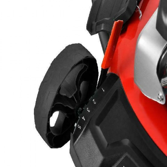 Gas Self Propelled Lawn Mower Compact Walk Behind Yard Grass Cutter Weed Mulcher