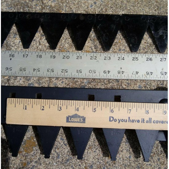 troy-bilt trailblazer bar, blade, guide, clamp assembly new