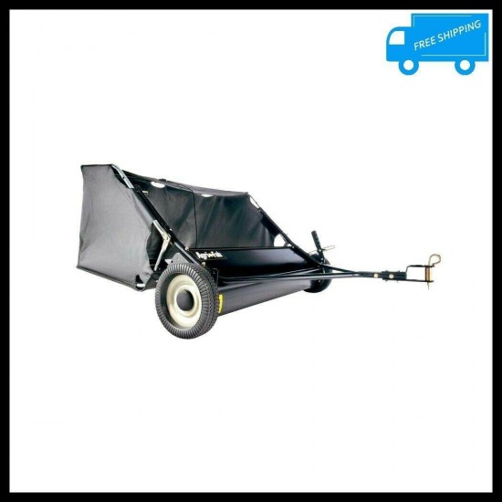 AGRI FAB 42 in Tow Behind Lawn Sweeper 12 cu ft Riding Mower Tractor Attachment