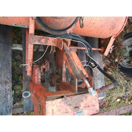 久保田拖拉机前安装吹雪机雪投掷器 W 前 PTO 和皮带