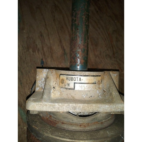 久保田拖拉机前安装吹雪机雪投掷器 W 前 PTO 和皮带