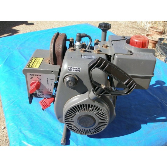 1988 Craftsman II 523 Tecumseh 5 HP Motor Engine w/ PTO Drive OEM Runs Good!