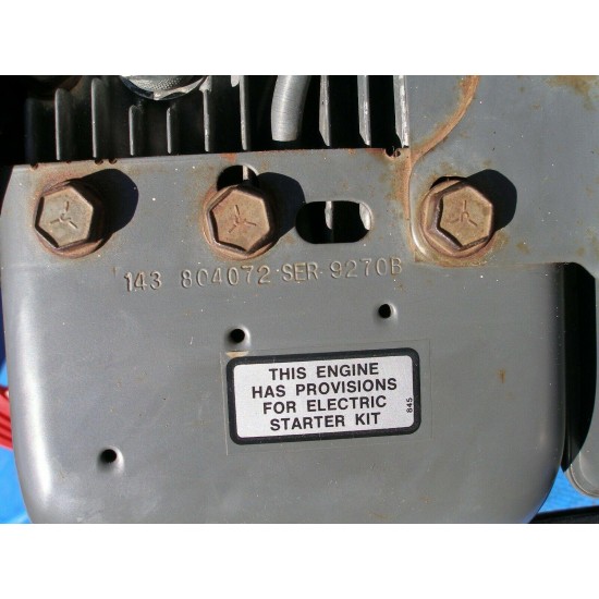 1988 Craftsman II 523 Tecumseh 5 HP Motor Engine w/ PTO Drive OEM Runs Good!