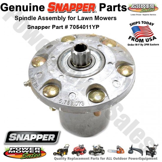 Snapper Briggs & Stratton Mower Spindle Assembly 7054011YP 57779 7054011 7057779