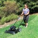 21 in. 140 cc 500e Series Briggs and Stratton Gas Walk Behind Push Mower with