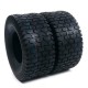 PAIR of 2 New 23x9.50-12 Turf Tires for Lawn and Garden Mower P512