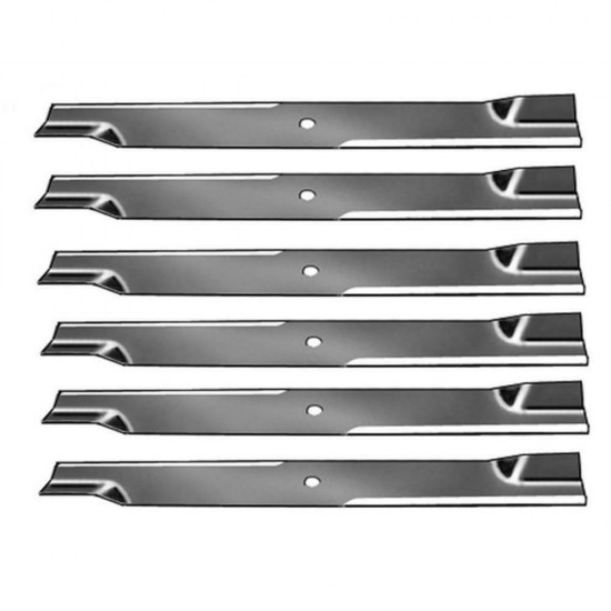 6 Pack of Lawn Mower Blades Replaces Fits Exmark 103-1581 and Hustler 798702