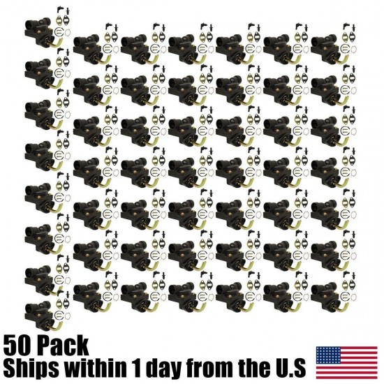 50PK Fuel Pump for John Deere L110 LT133 LT155 LX255 GT225 Lawn Mower Tractor