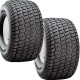 2) 24x12.00-12 24-12-12 Riding Lawn Mower Tires 511409