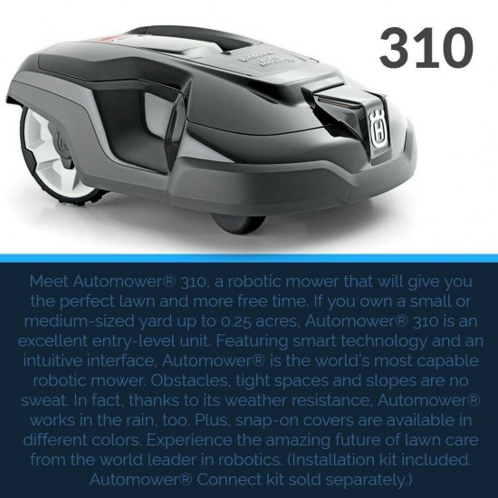 Husqvarna automower 310，机器人割草机